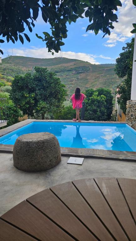 Bazén v ubytování Casa Terras do Douro nebo v jeho okolí