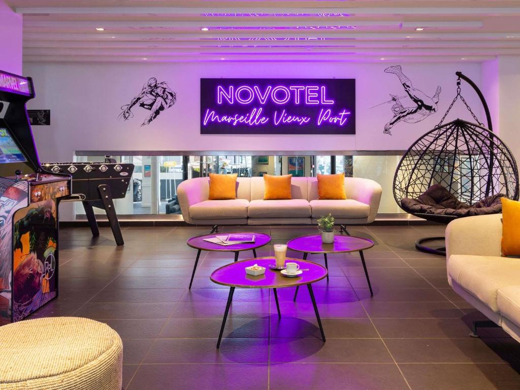 Novotel Marseille Vieux Port - Resim 6