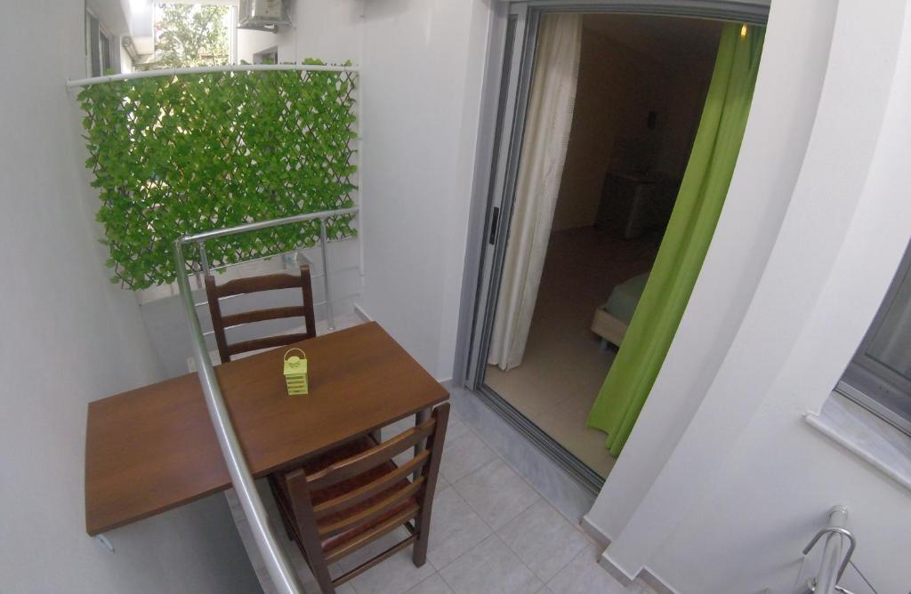 Balkón nebo terasa v ubytování Riviera Rooms