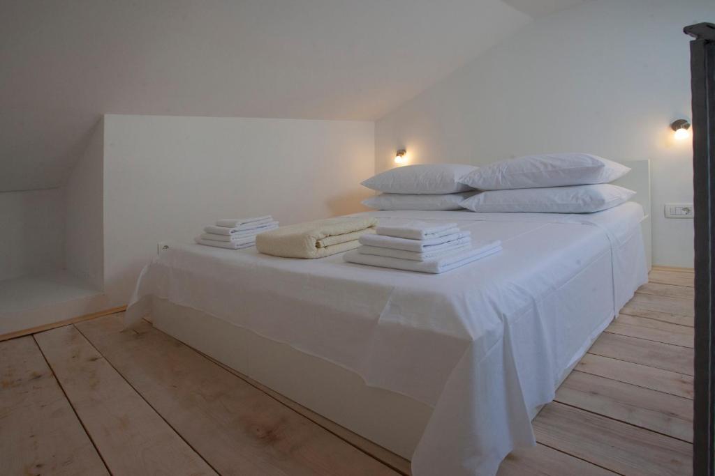 Posteľ alebo postele v izbe v ubytovaní Mar e Sol Apartments