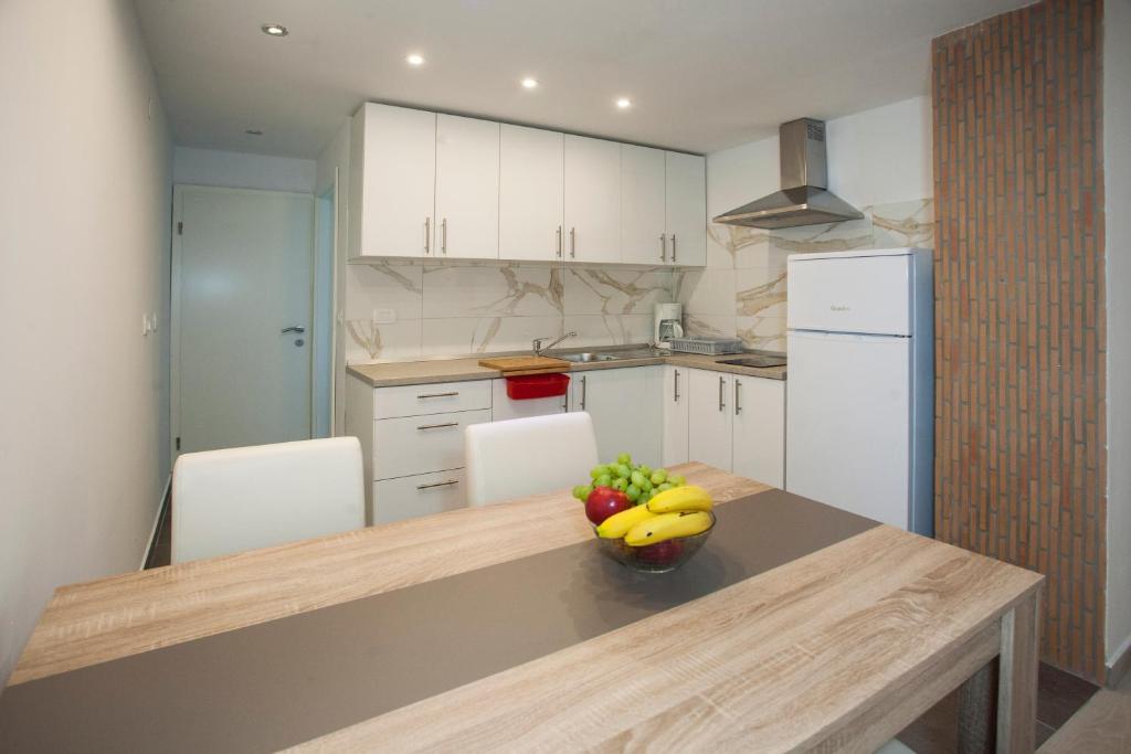 Kuchyňa alebo kuchynka v ubytovaní Mar e Sol Apartments