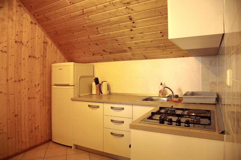 Küche/Küchenzeile in der Unterkunft Apartment Ines