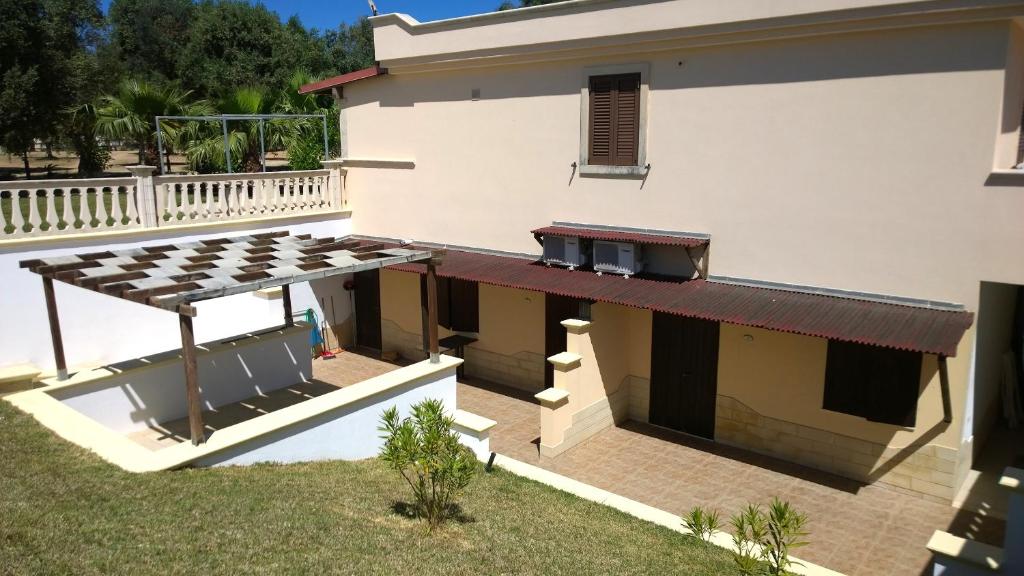 Budova, kde se bed and breakfast nachází