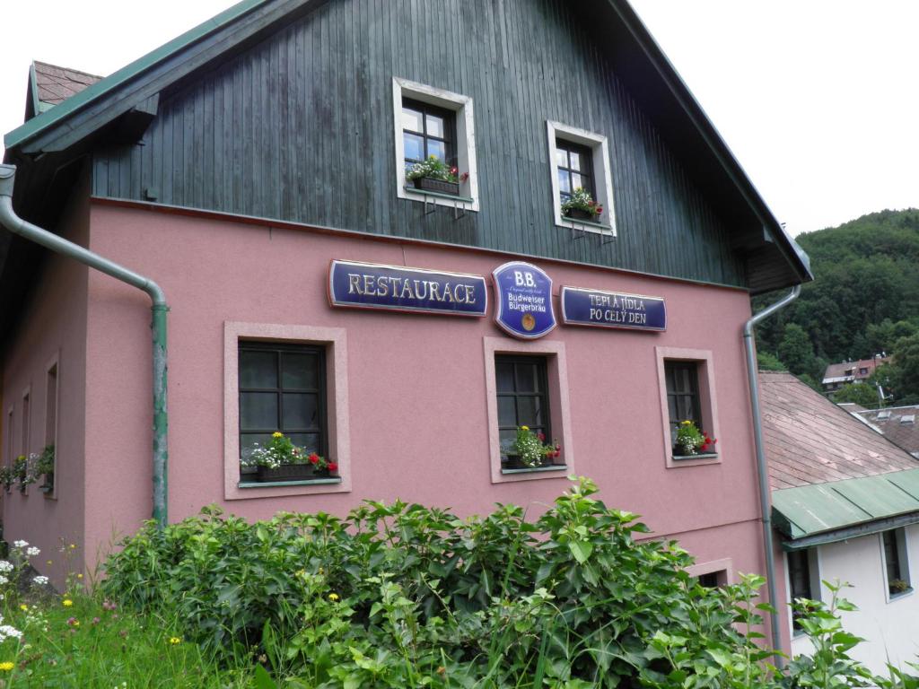 Budova, kde se penzion nachází