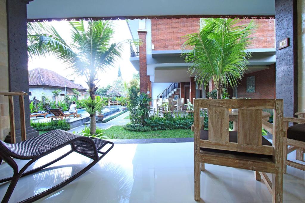 Zahrada ubytování Batu Empug Ubud by Mahaputra
