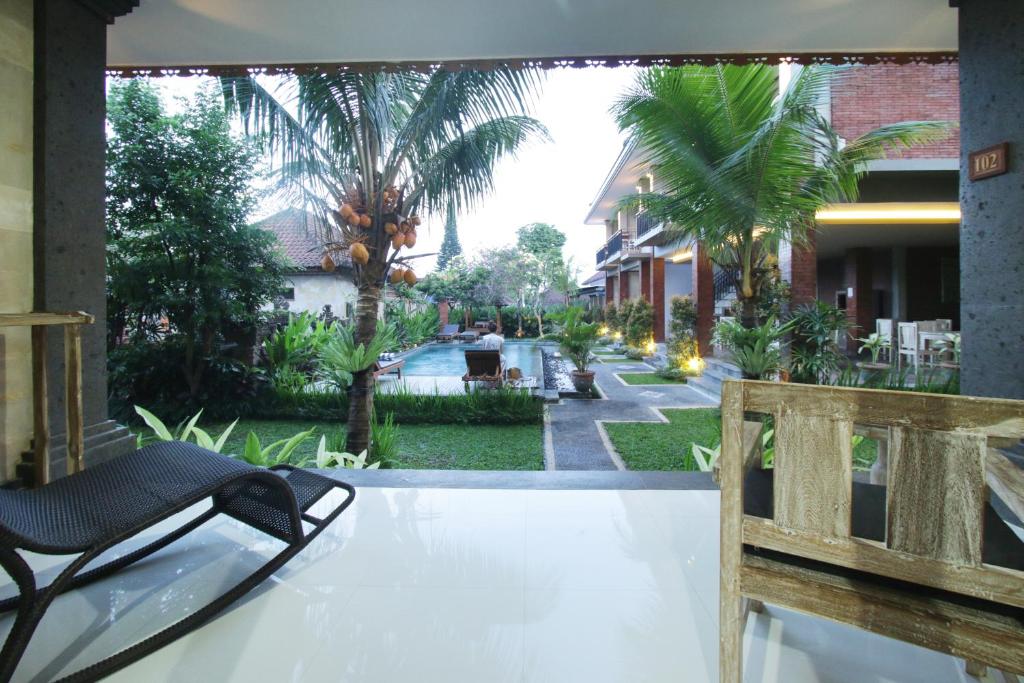 Zahrada ubytování Batu Empug Ubud by Mahaputra