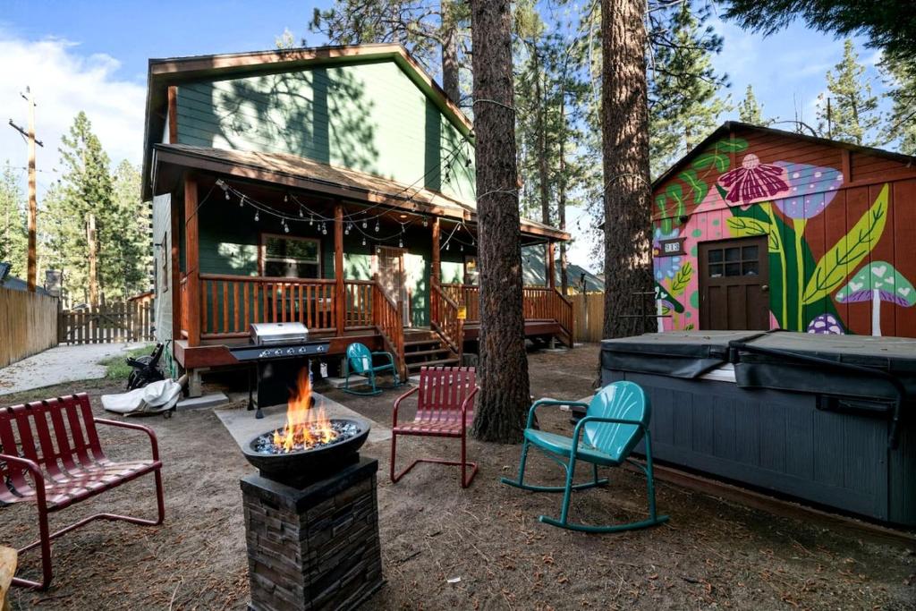 Budova, kde se prázdninový dům nachází