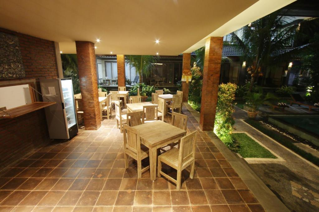 Restaurace v ubytování Batu Empug Ubud by Mahaputra