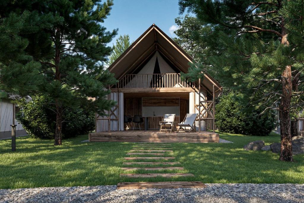 Zahrada ubytování Amazing Glamping Tent Rental for Luxury Camping in Austria