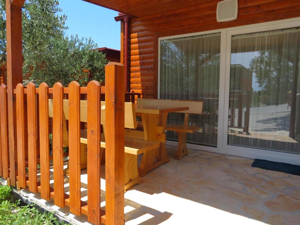 Balkón alebo terasa v ubytovaní Campsite Kaya