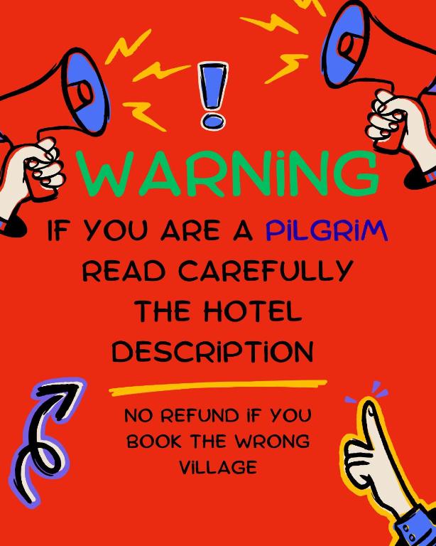 a poster forwarning if you are a physician read carefully the hotel description at Casa de Casal in Lestedo