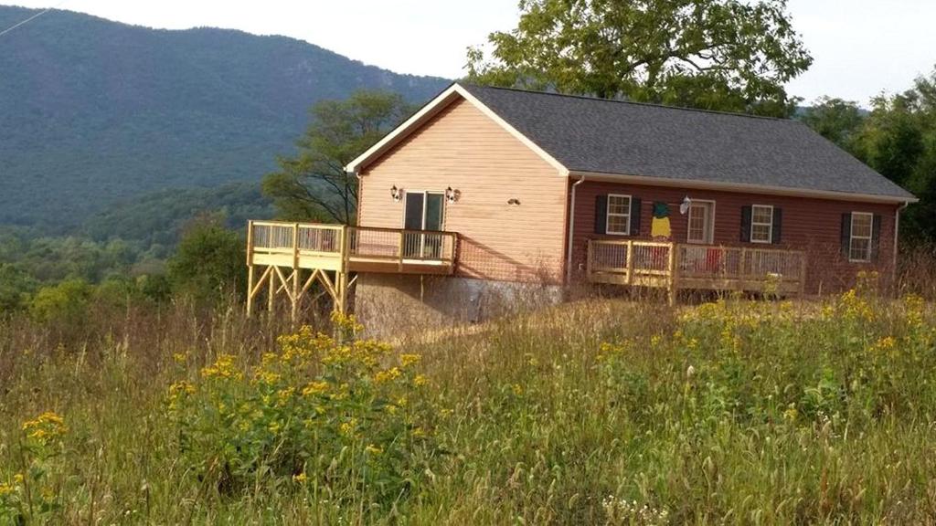 Příroda nedaleko prázdninového domu