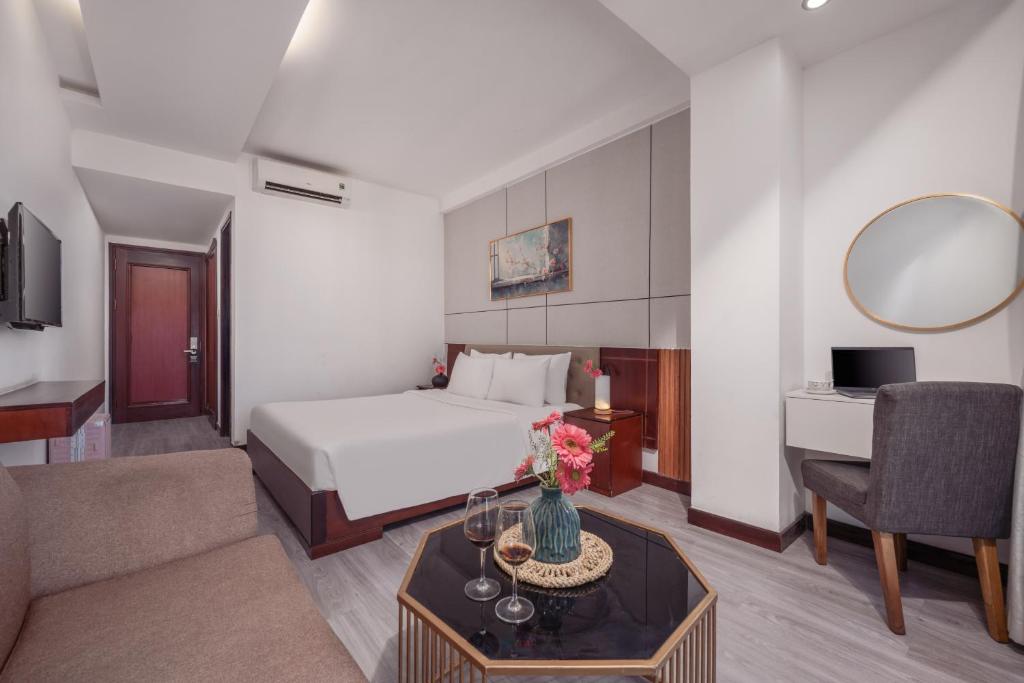 Phòng Deluxe Giường Đôi/2 Giường Đơn Nhìn Ra Thành Phố
