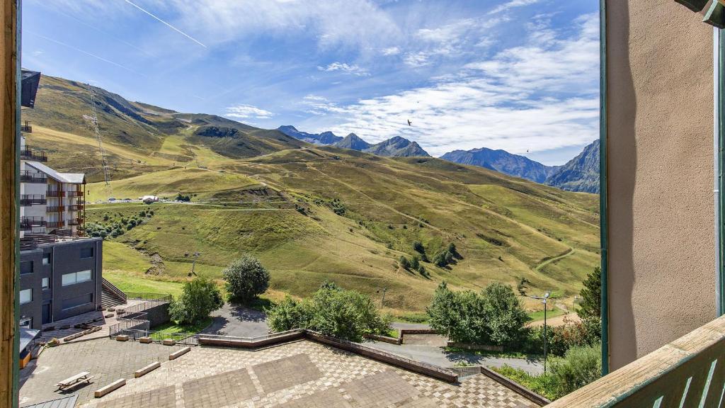 a view of a mountain from a window of a building at Balcons du soleil II A N 53 - ST4 in Germ