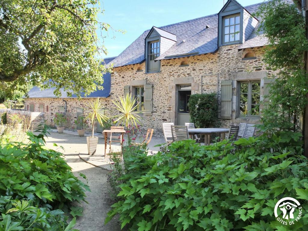 Zahrada ubytování A la fermette de Limesle