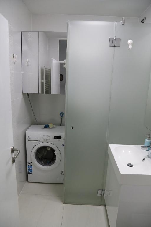 Kúpeľňa v ubytovaní Joop Apartment
