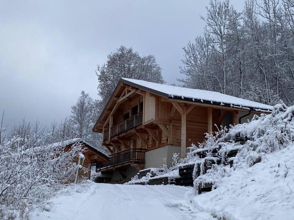 Le Chalet MontBlanc durante l'inverno