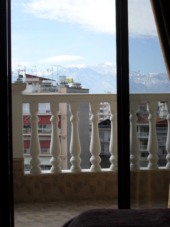 Balkón nebo terasa v ubytování Hotel Olympion