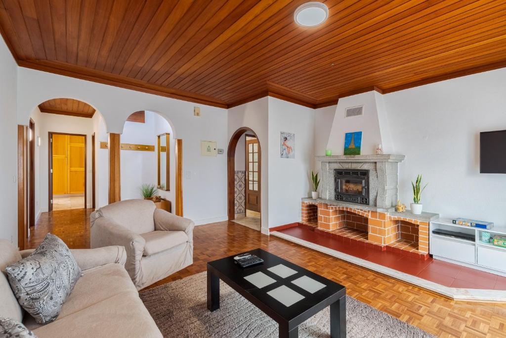 Et tv og/eller underholdning på Azeitão Perspetiva Apartment