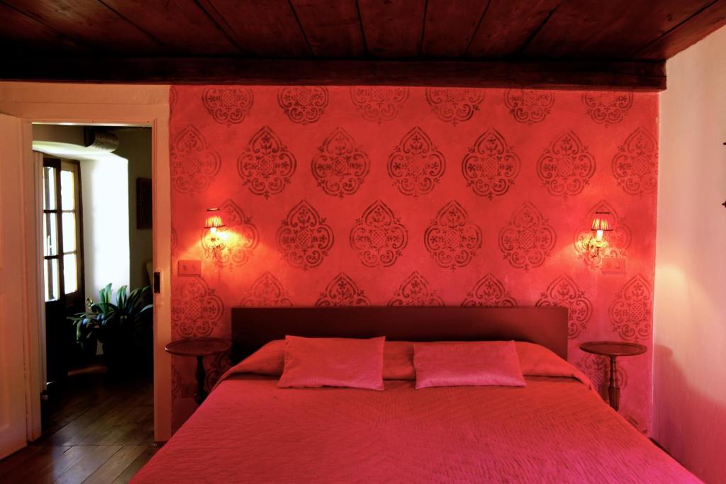 Postel nebo postele na pokoji v ubytování Bed & Breakfast Uvablu