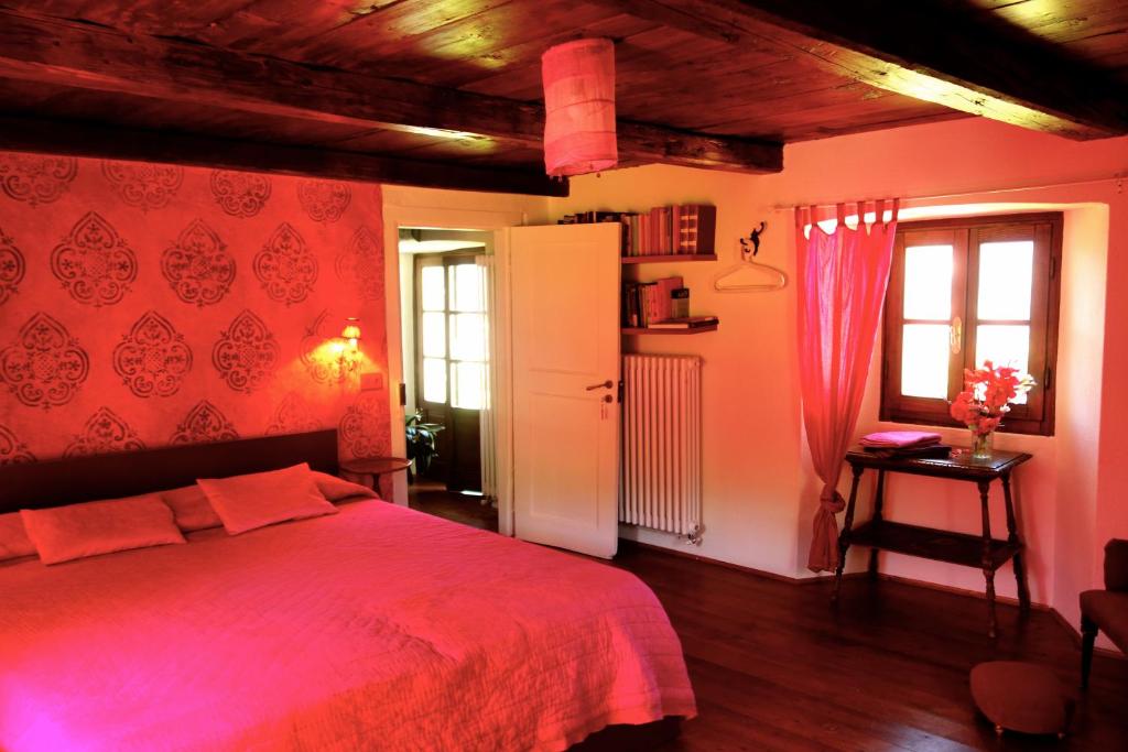Postel nebo postele na pokoji v ubytování Bed & Breakfast Uvablu