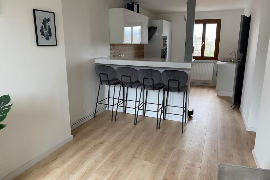 Η κουζίνα ή μικρή κουζίνα στο Zenith Urbain