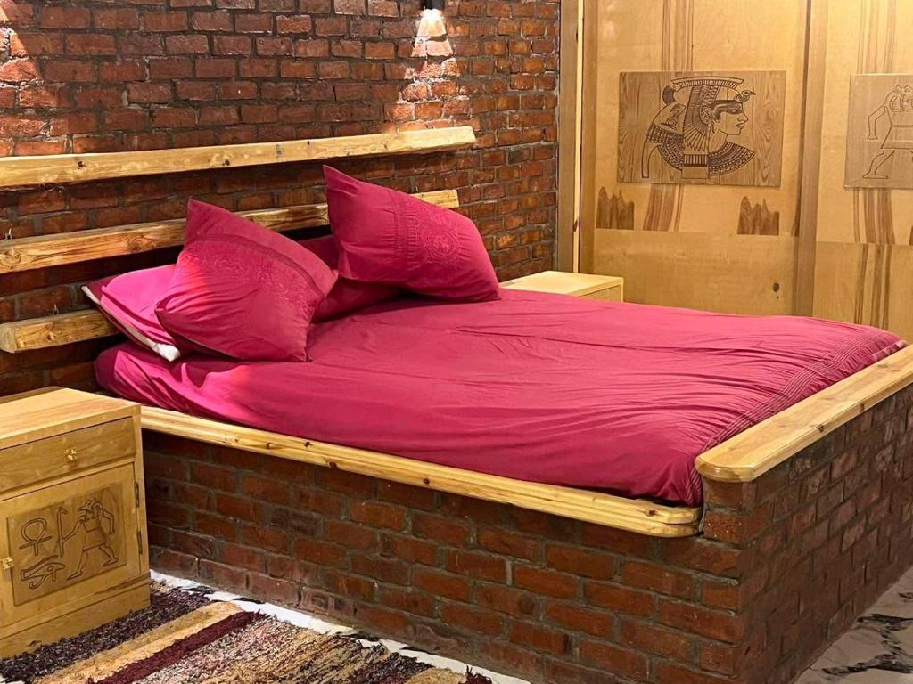 Postel nebo postele na pokoji v ubytování Djorff studio