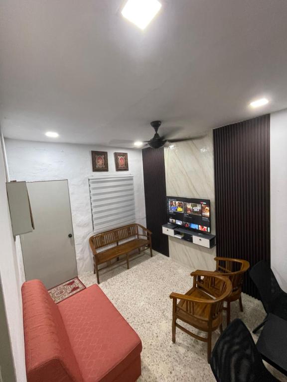 Μια τηλεόραση ή/και κέντρο ψυχαγωγίας στο D Alfa Homestay