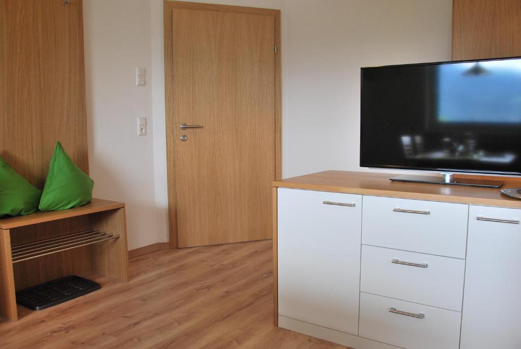 A television and/or entertainment centre at Haus Pflaum