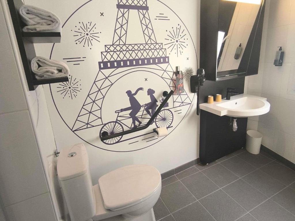 ibis Paris Brancion Parc des Expositions 15ème - Resim 25