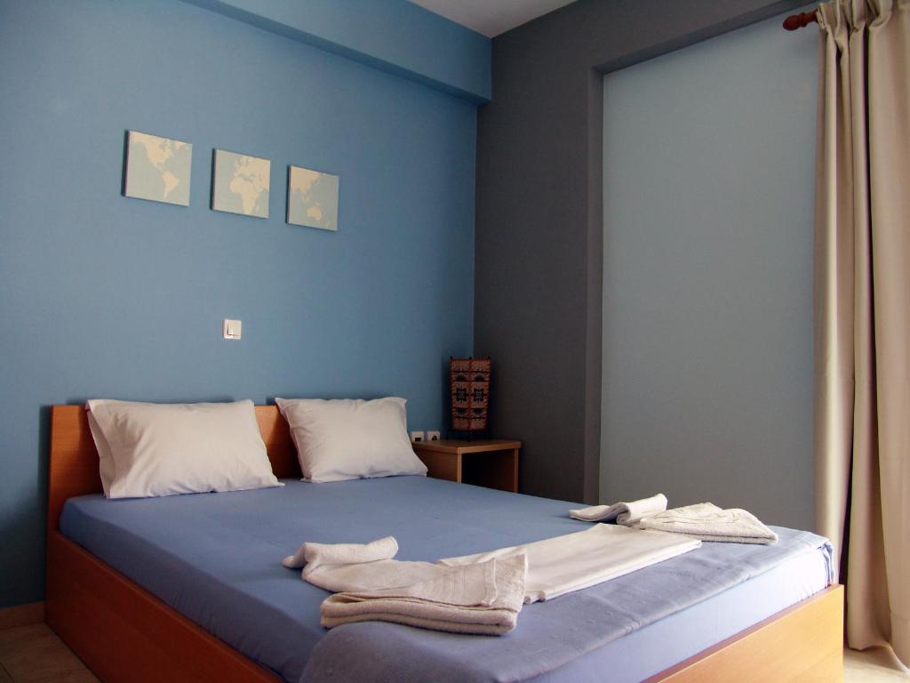 Postel nebo postele na pokoji v ubytování Casa di Maura