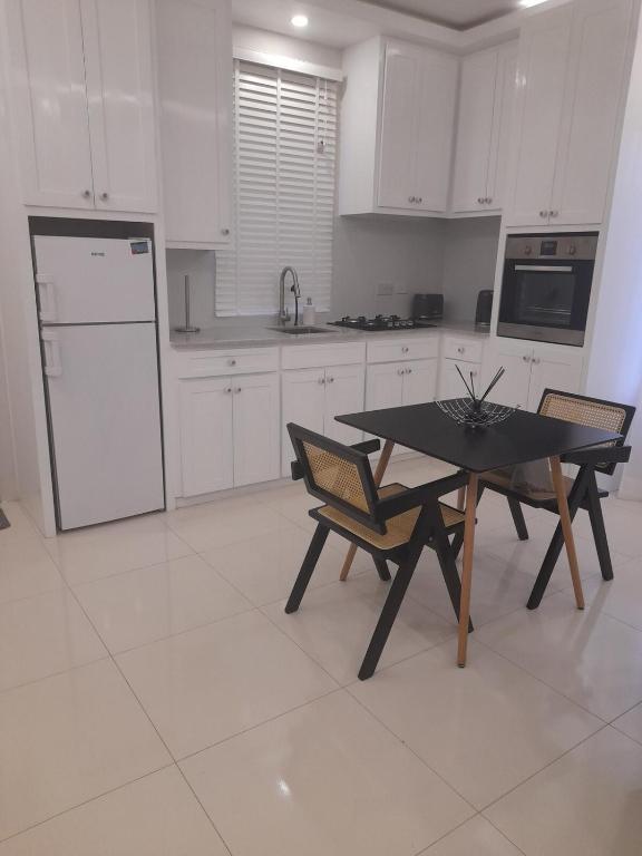 Køkken eller tekøkken på J C Apartment