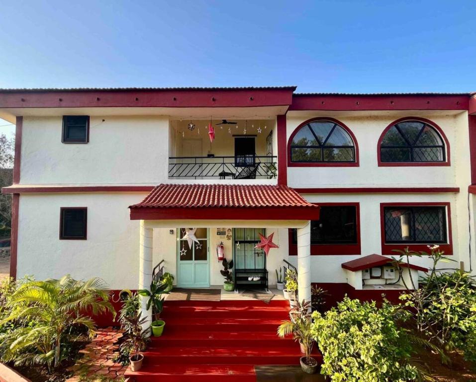 Το κτήριο όπου στεγάζεται  η βίλα