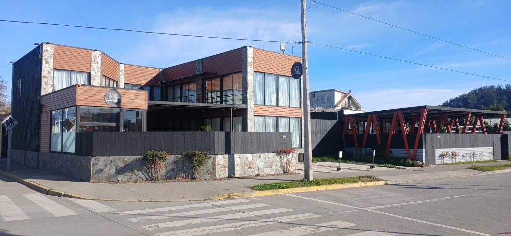 Budova, kde se hotel nachází