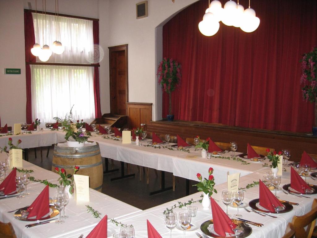 Nápoje v ubytování Gasthaus Waldheim