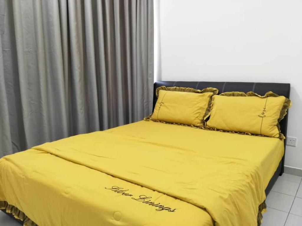 Ένα ή περισσότερα κρεβάτια σε δωμάτιο στο Cozy Stay at Mesahill - 2 Queen Beds by Ahmed