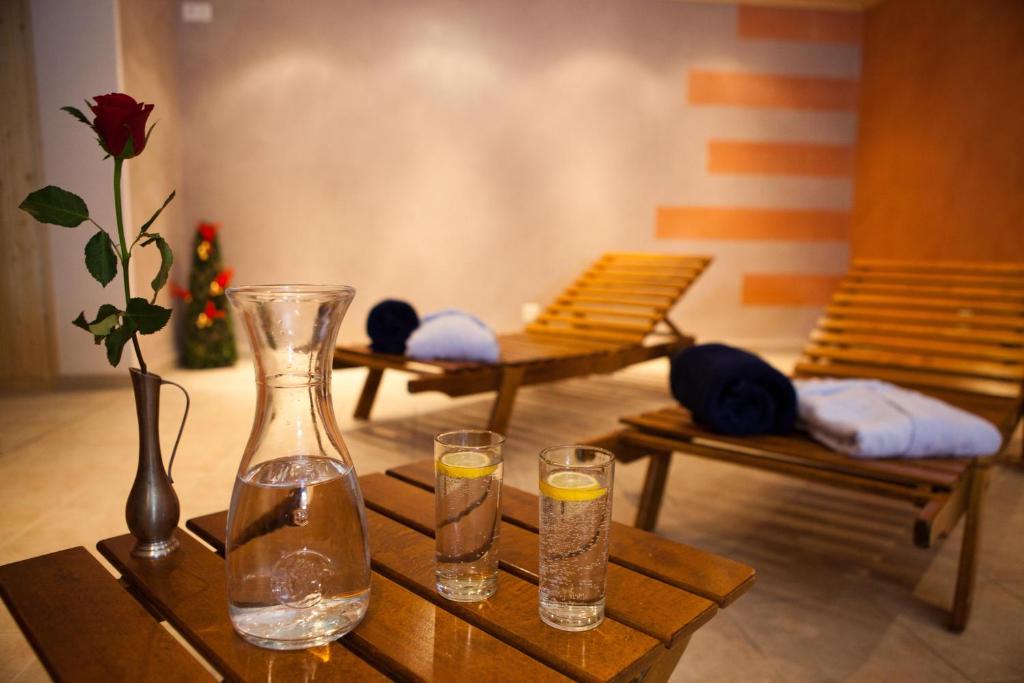 Istumisnurk majutusasutuses Hotel Mountime