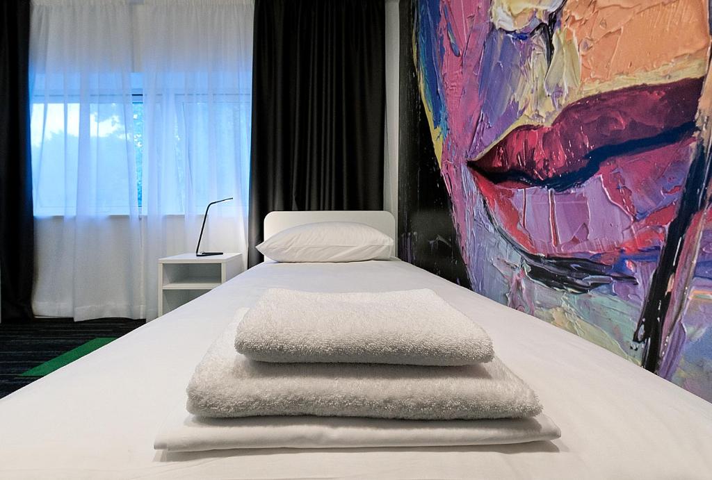 Krevet ili kreveti u jedinici u okviru objekta Hostel 365 For U