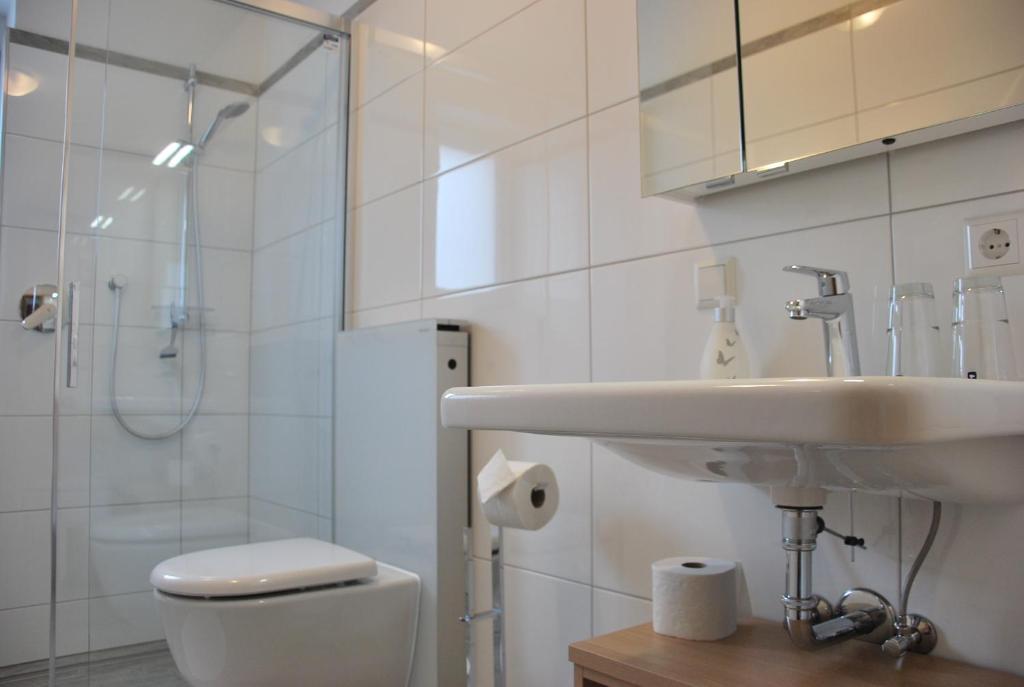 A bathroom at Haus Pflaum