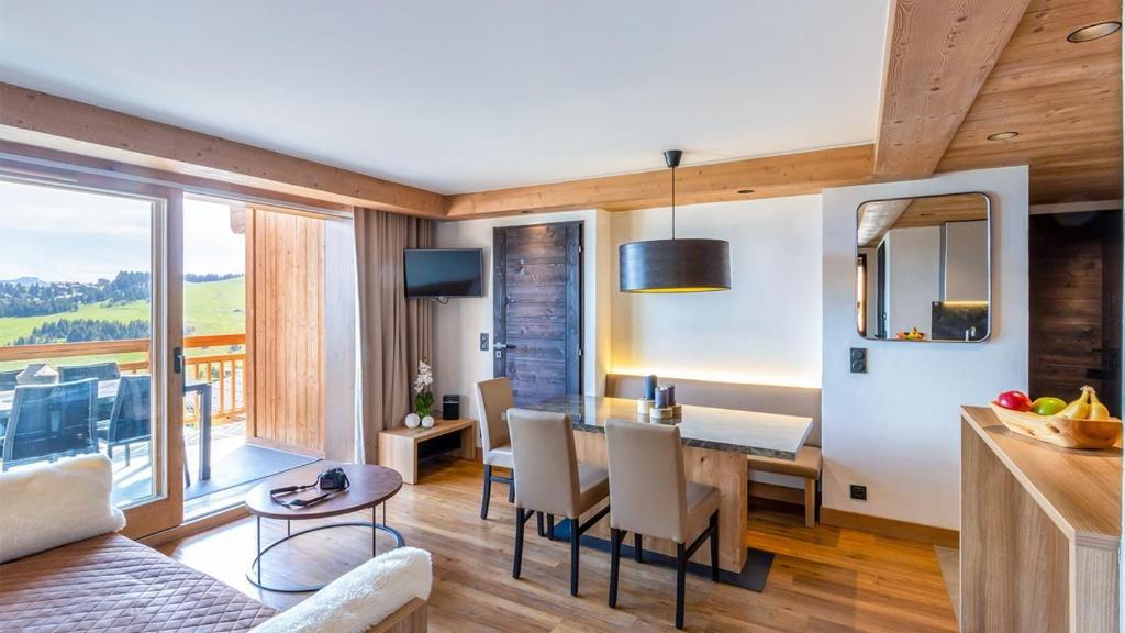Posezení v ubytování ASAI210-9-2 Appartement 4 étoiles - Les Saisies - 8 personnes