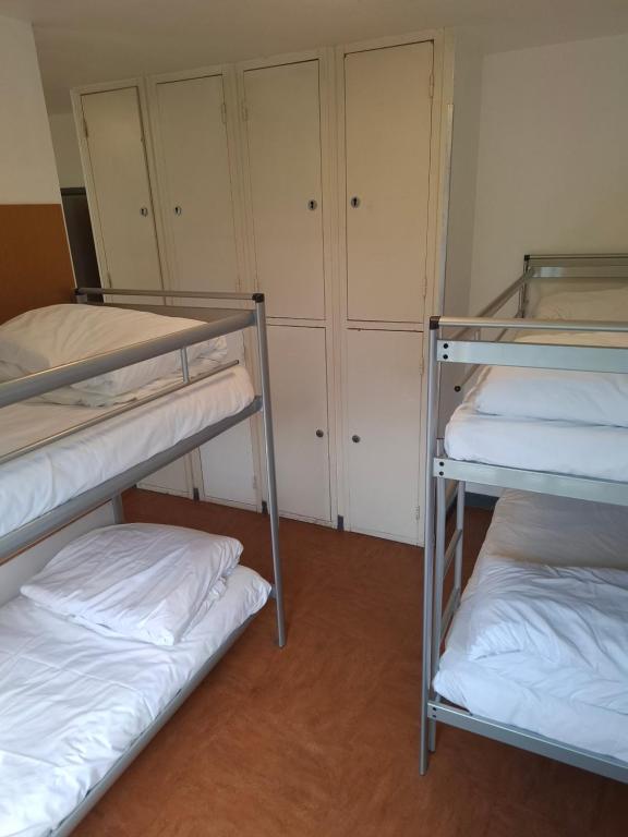 Auberge de Jeunesse HI Grenoble - 8床位女性宿舍间的床位 - 共用浴室