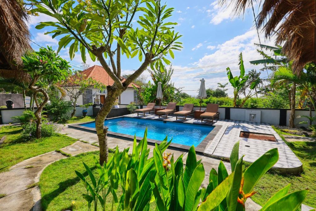 Kolam renang di atau dekat dengan The Mandala Cottage