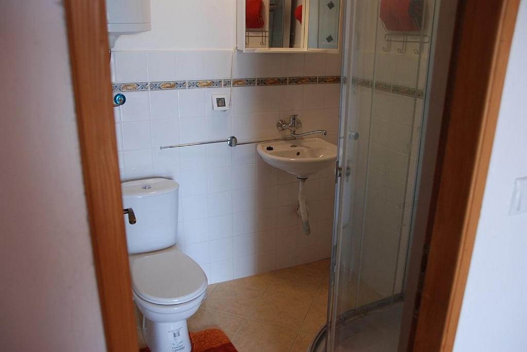 Kúpeľňa v ubytovaní Apartments Orlí Hnízdo