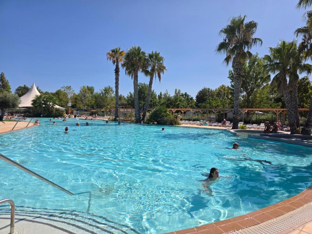 Mobilhome 3ch 2sdb Camping La Carabasse 4 étoiles