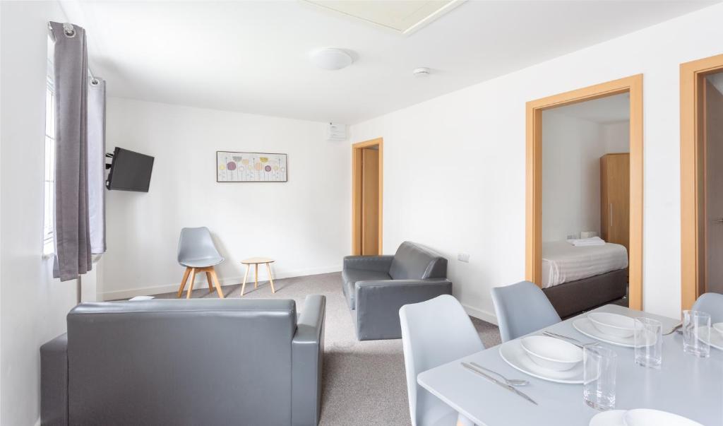 Χώρος καθιστικού στο North Devon Resort