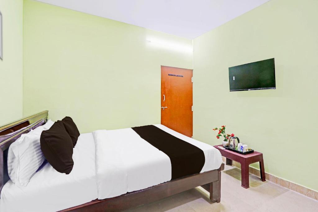 Μια τηλεόραση ή/και κέντρο ψυχαγωγίας στο Hotel O PLAZA HOTEL