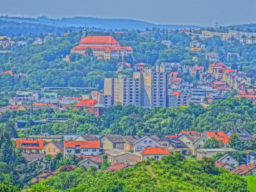 Nespecifikovaný výhled na destinaci Künzell nebo výhled na město při pohledu z hotelu