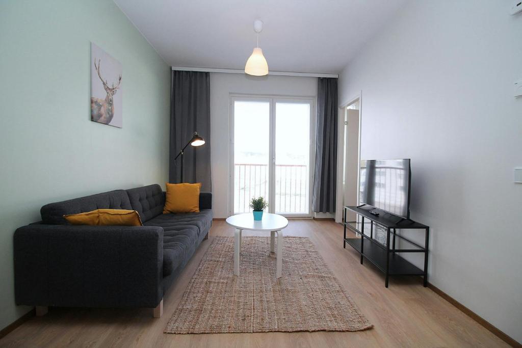 Χώρος καθιστικού στο Central Apartment for 4