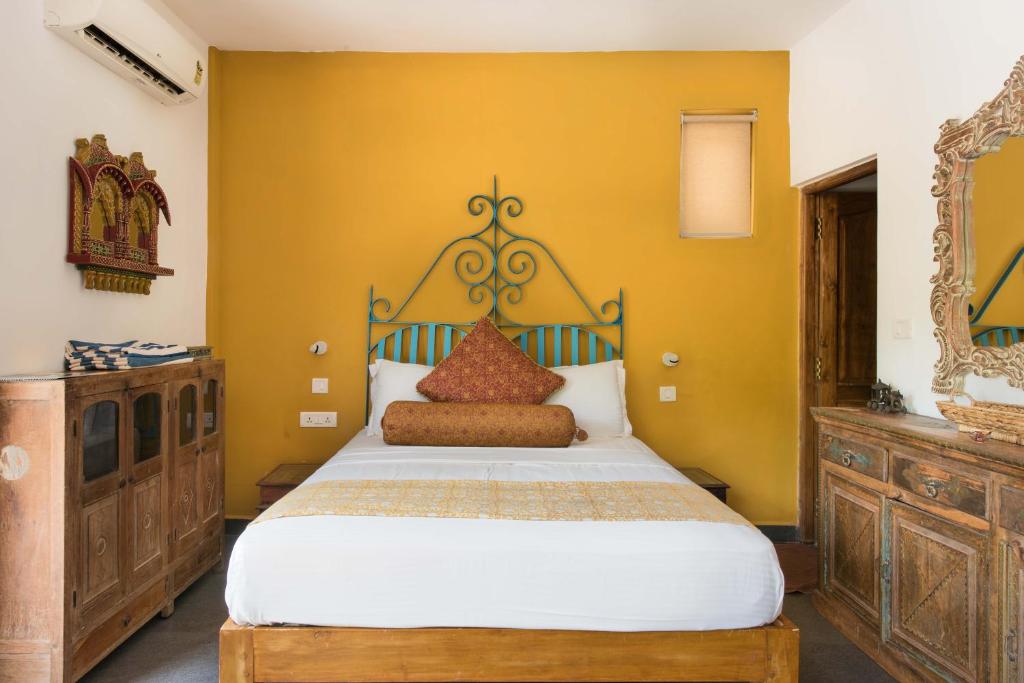 Postel nebo postele na pokoji v ubytování Casa Da Praia