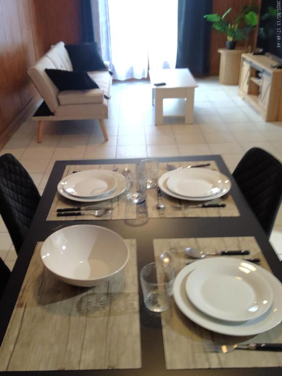Χώρος καθιστικού στο Residence Jules Ferry, Appartement 4